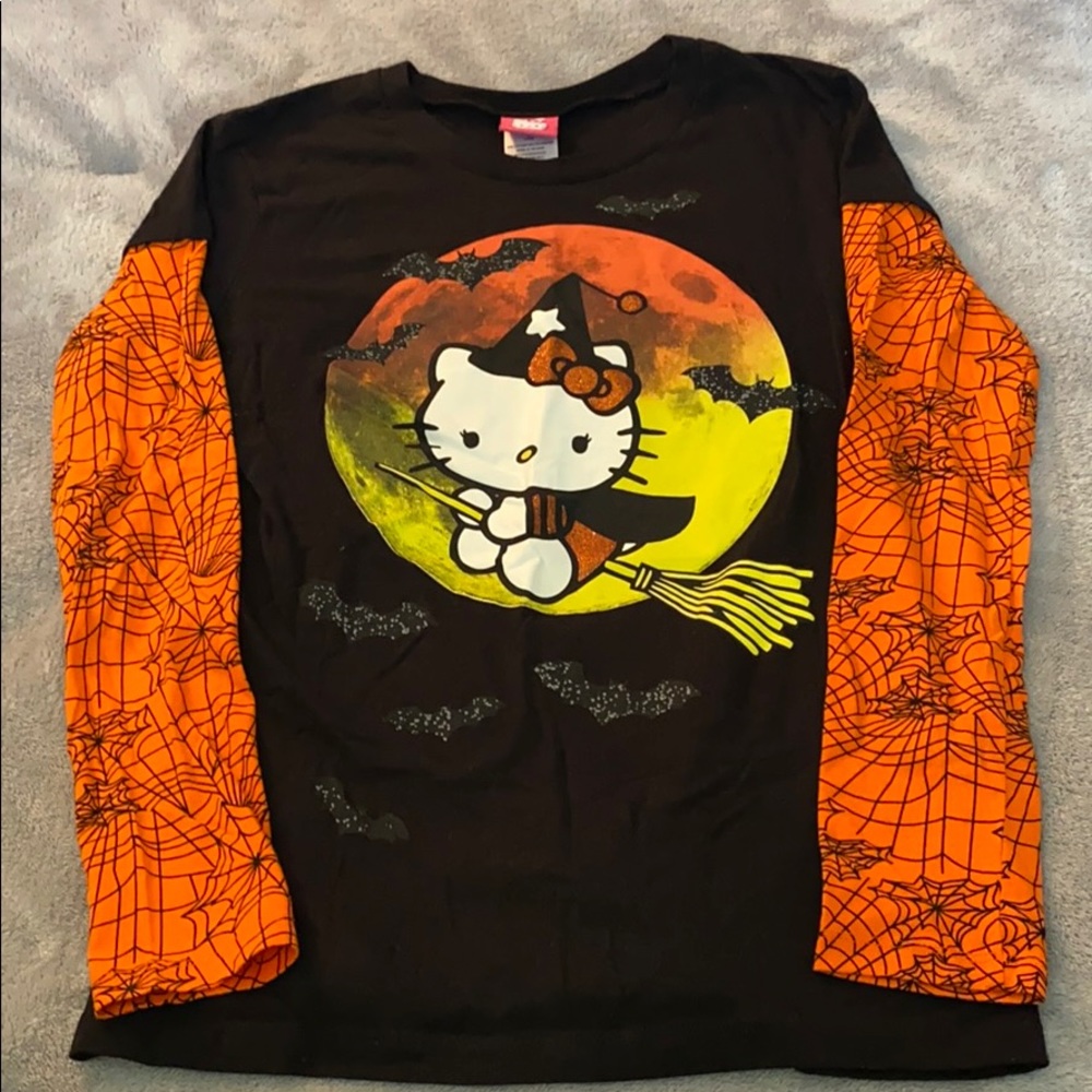 Hello Kitty long sleeve Halloween shirt